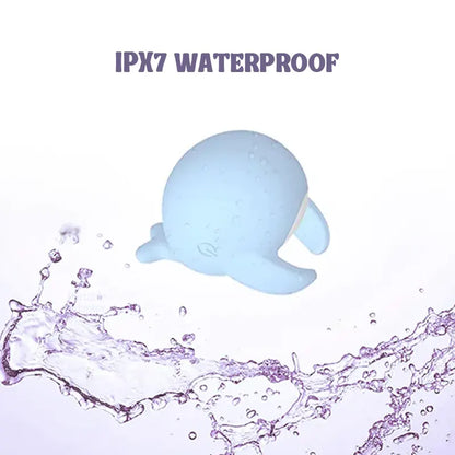 Cute Whale Fingertip Vibrator
