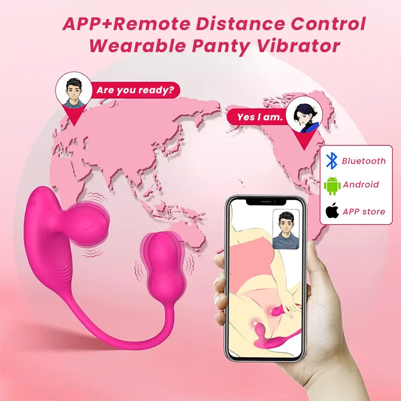 Wearable G-Spot and Anal Vibrator