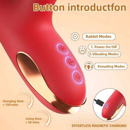 LUXA Touch360 G-Spot Vibrator with Interchangeable Heads