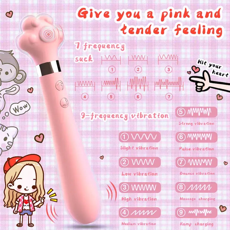 Cat's Paw Masturbation Vibrator