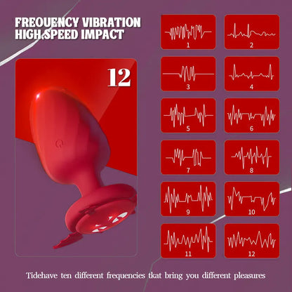 Little Devil Vibrating Anal Plug