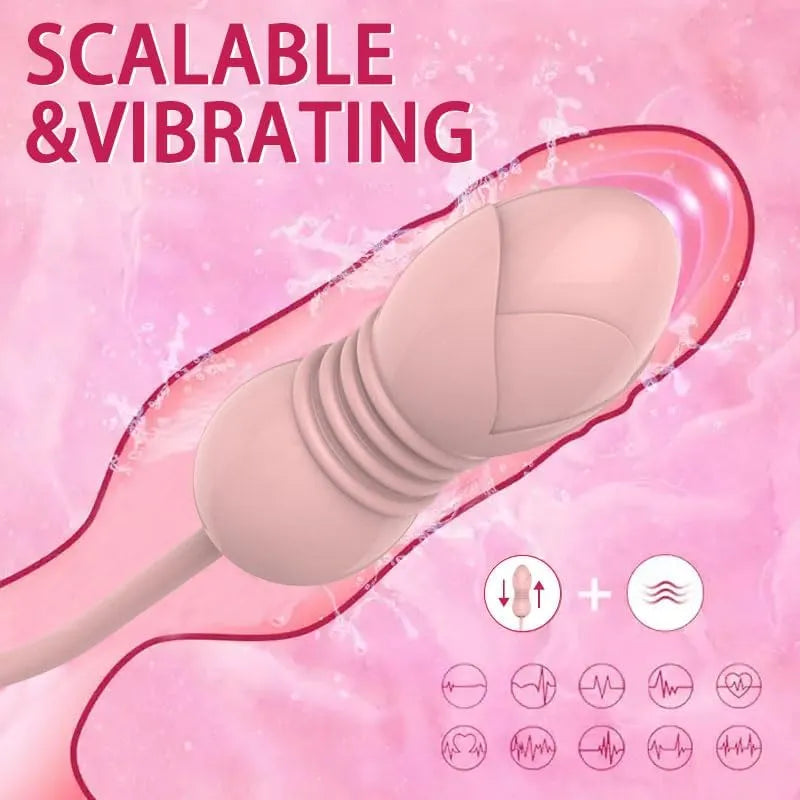 Rose Sex Toy Vibrator Dildo 3 IN1 Adult Sex Toy