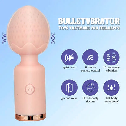 Strawberry Mini Vibrator AV Stick