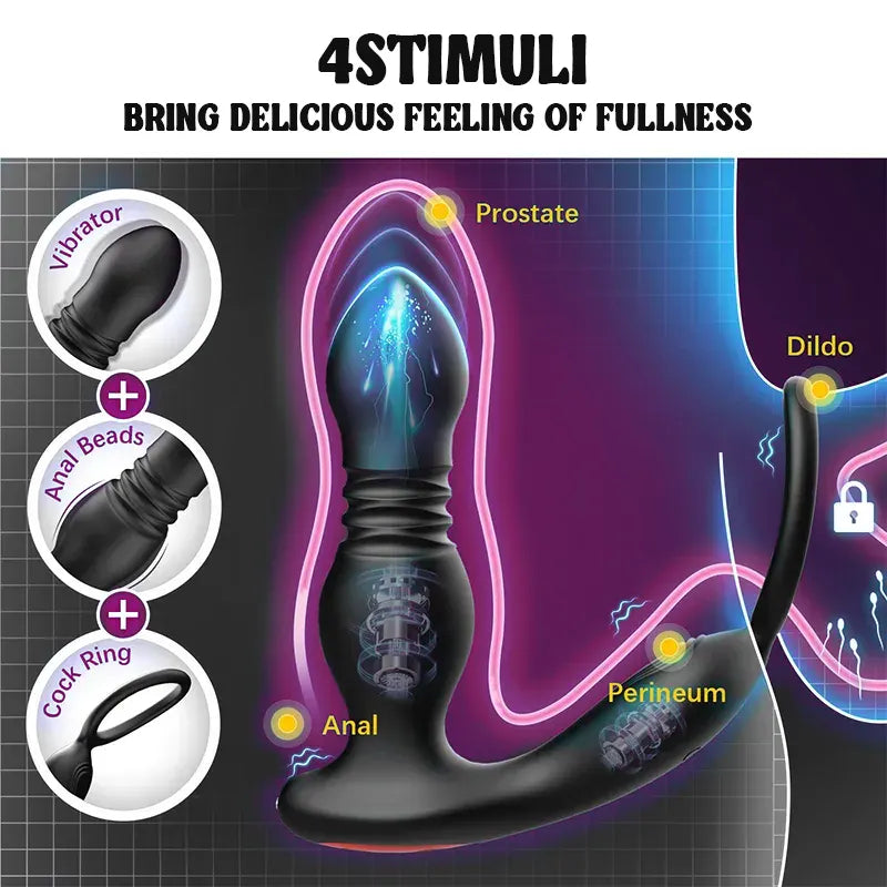 Smart Wearable Remote Control Prostate Vibrator