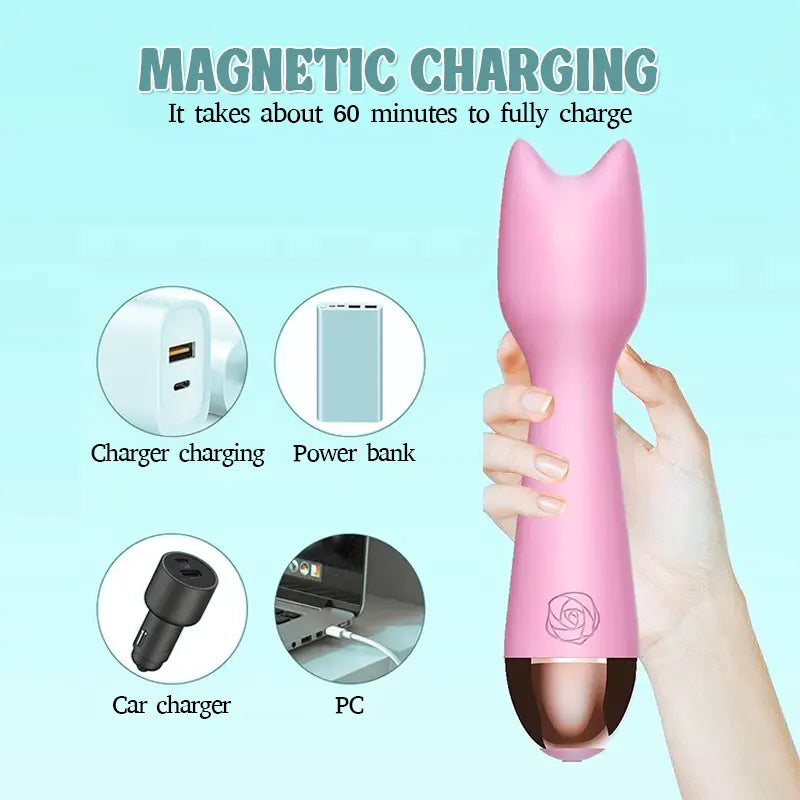 Cute Cat Head Vibrator