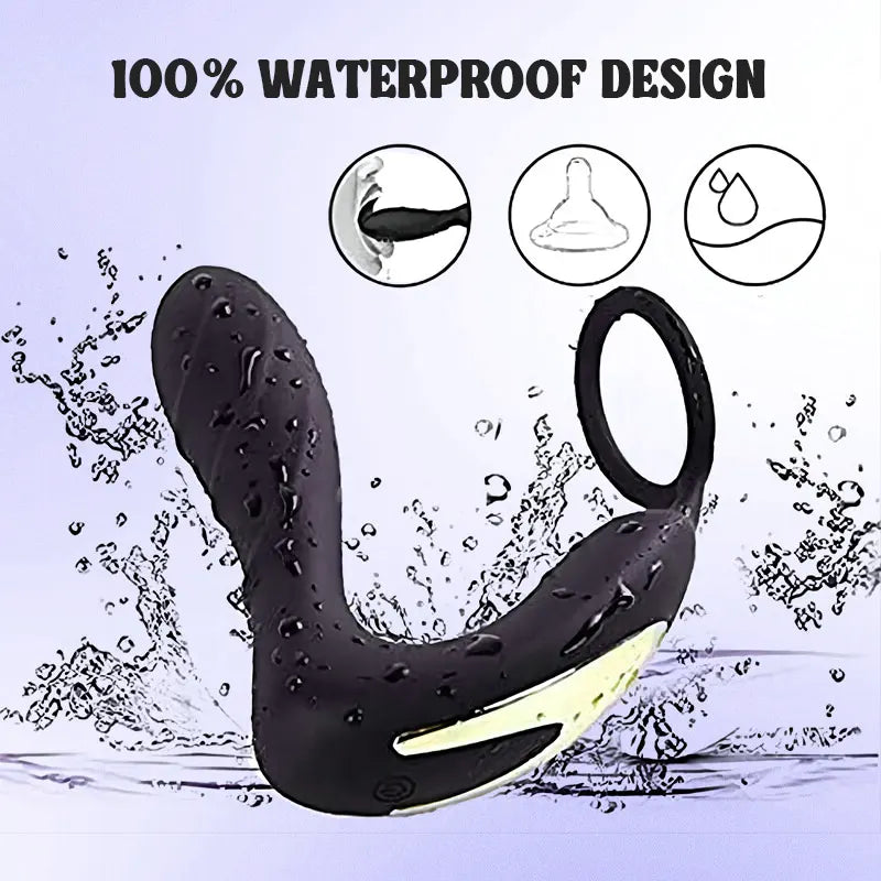 Prostate Massager with Dual Motors