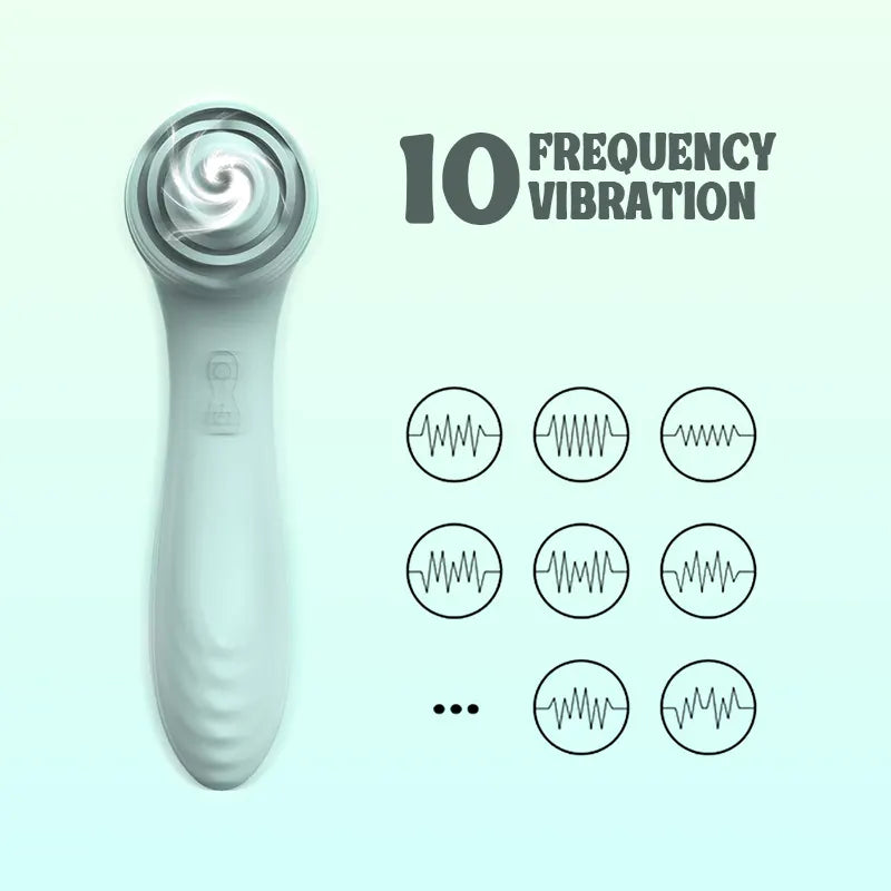 Compact Rose Clitoris Sucking Vibrator