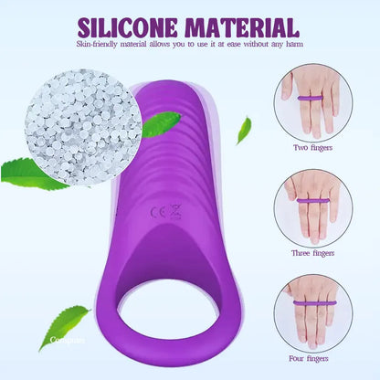 Wireless Remote Control Vibrating Cock Ring