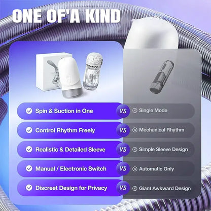 Interactive Pressure-Controlled Male Cup