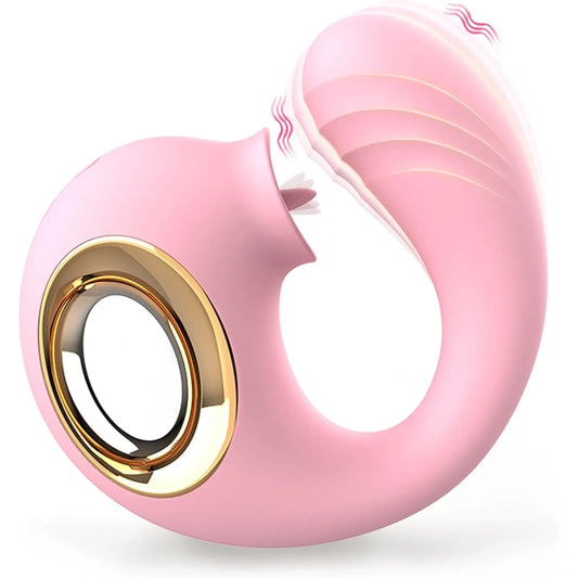G Spot Vibrator for Double Stimulation with 12 Vibrating