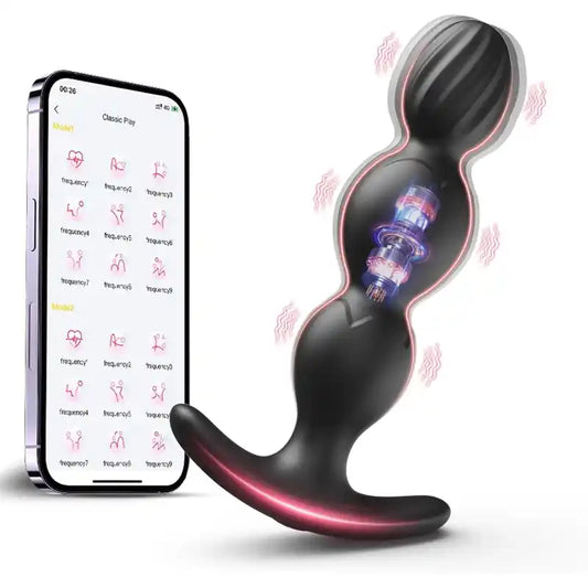Rose APP Anal Plug Vibrator