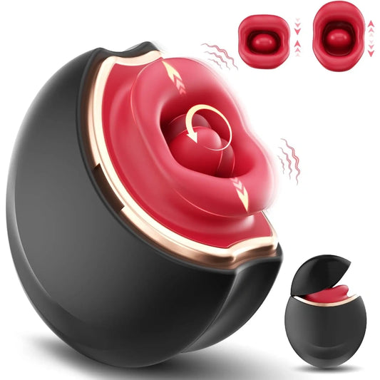Vibrator Sex Toys for Women, 10 Tongue Licking Vibration Mode
