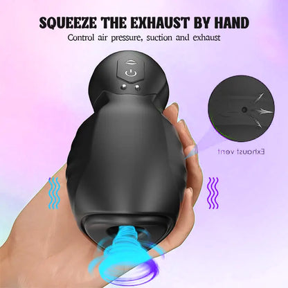 Sucking Vibrating Training Masturbation Cup