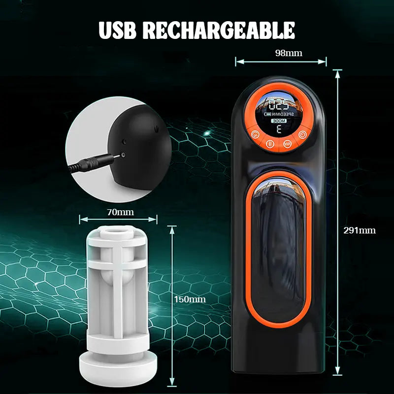 Retractable Automatic Male Masturbator