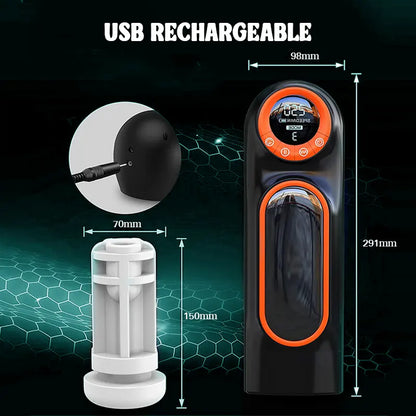 Retractable Automatic Male Masturbator