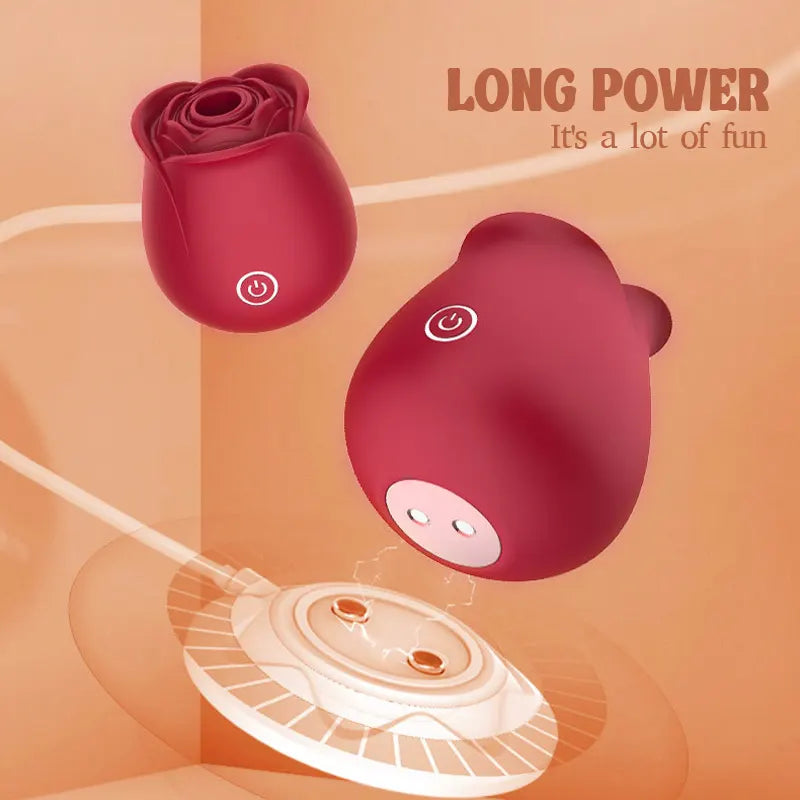 The Classic Original 10 Suction Rose Toy for Women