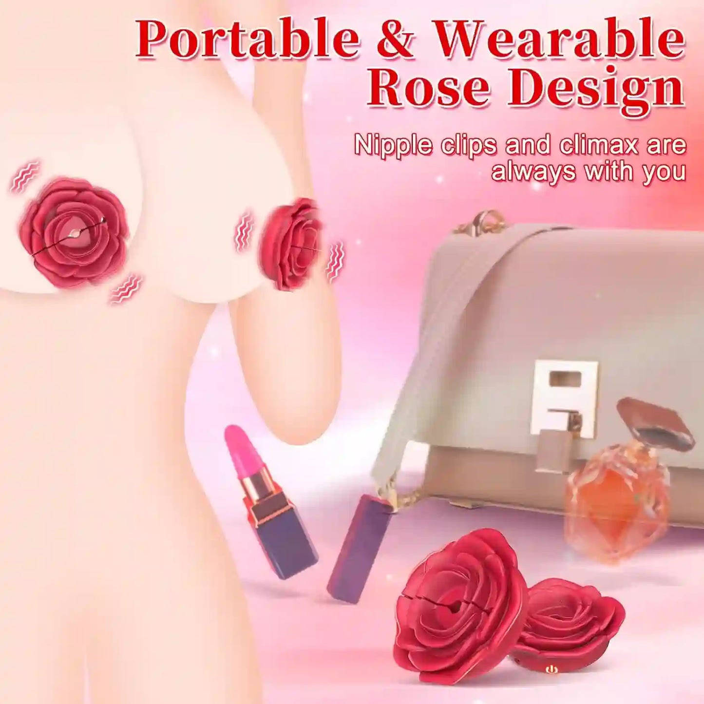Nipple Clamps Vibrator Sex Toys - BDSM Nipple Toys