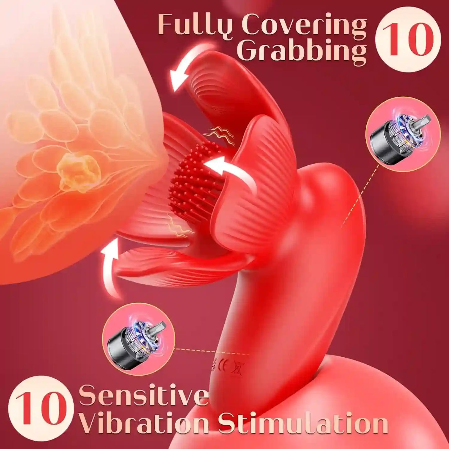 Vibrator sex Toys for Women Vibrating Nipple Clamps