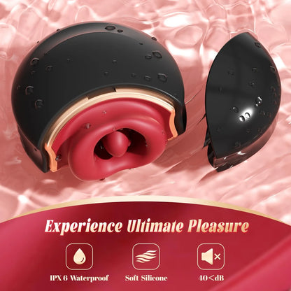 Vibrator Sex Toys for Women, 10 Tongue Licking Vibration Mode