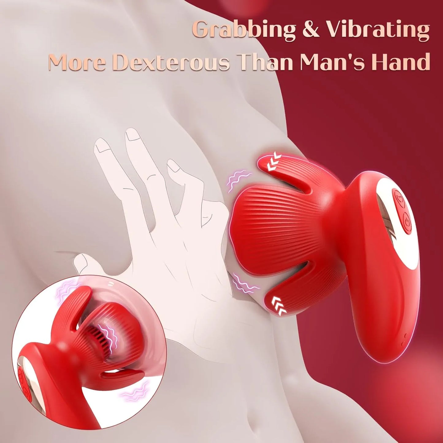 Vibrator sex Toys for Women Vibrating Nipple Clamps