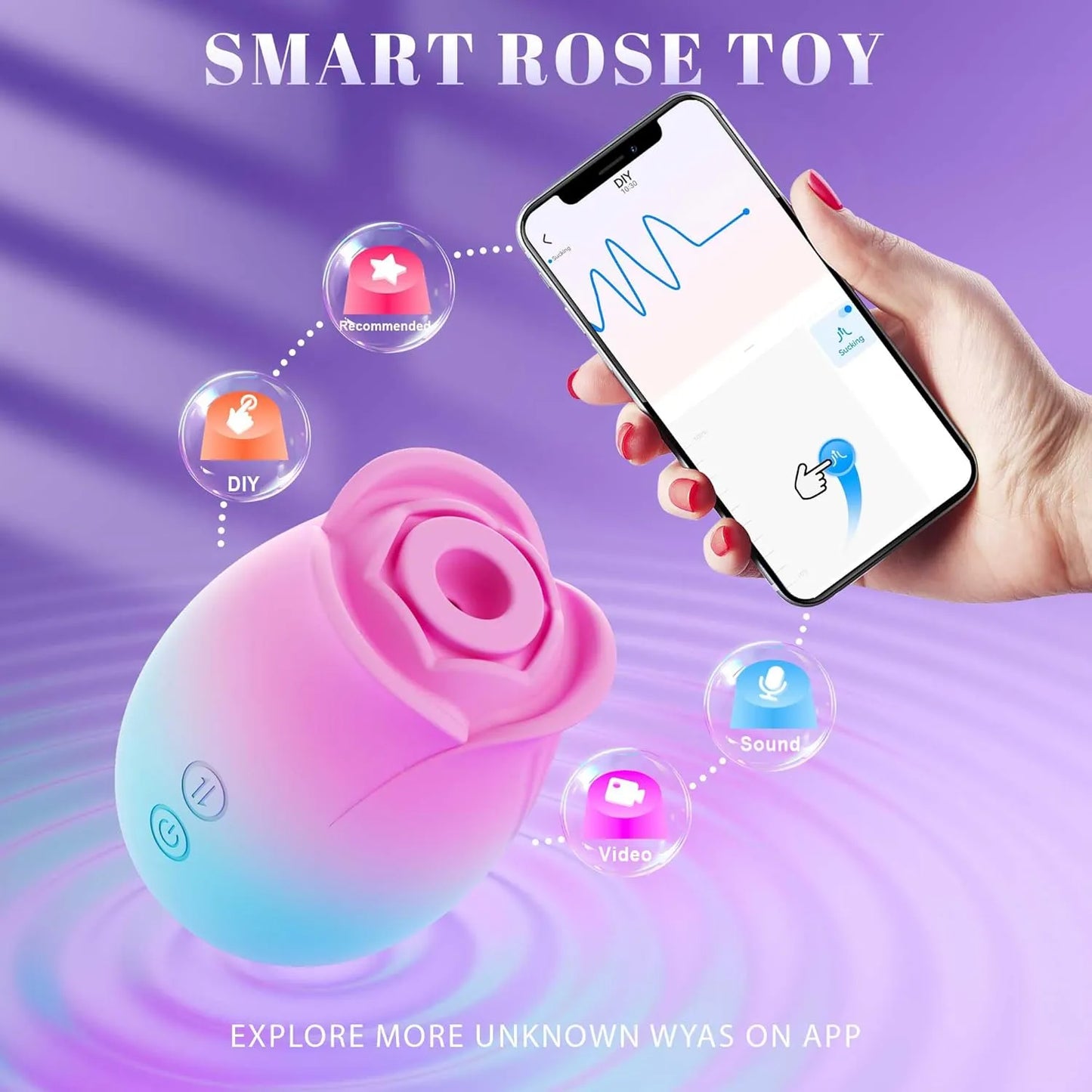 Rose Sex Toy Vibrator Rose Adult Toy Adult Toys