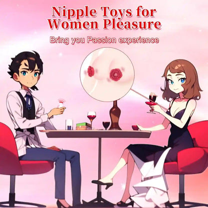 Nipple Clamps Vibrator Sex Toys - BDSM Nipple Toys