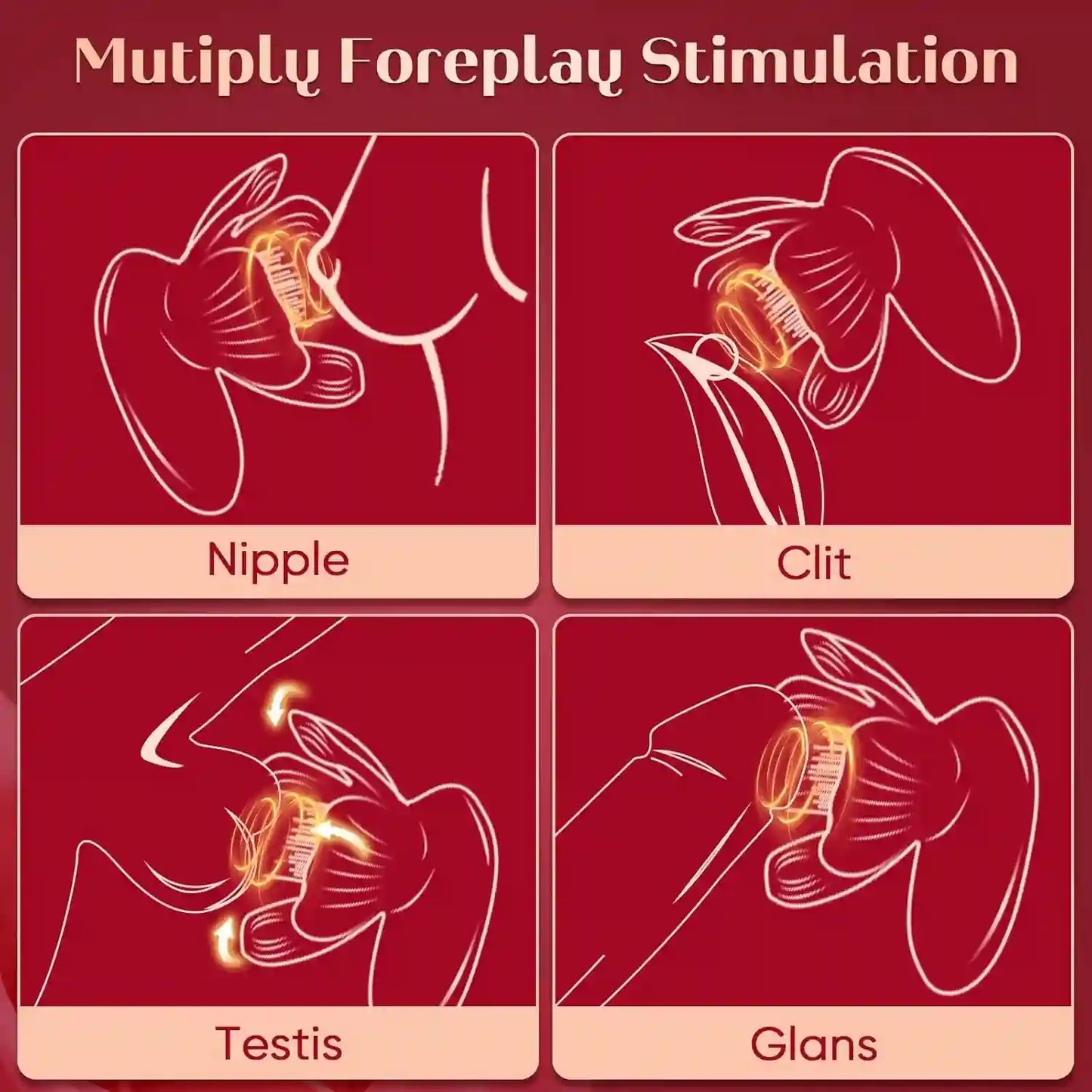 Vibrator sex Toys for Women Vibrating Nipple Clamps