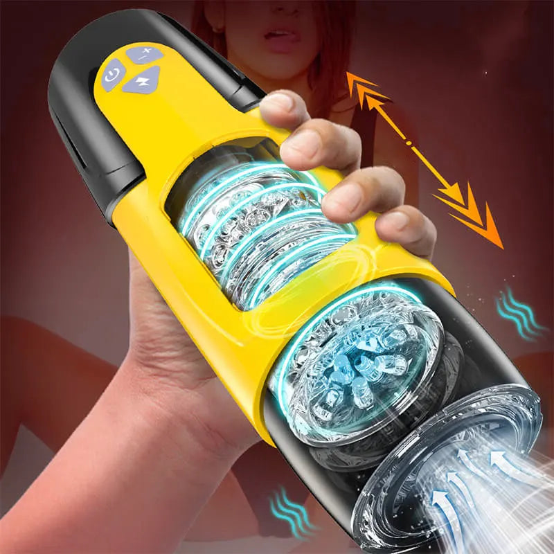Rosebabes Sex Toys for Men Male Masturbator - with 7 Thrusting