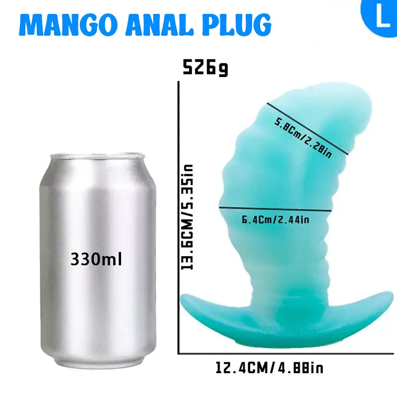Mango Silicone Anal Plug