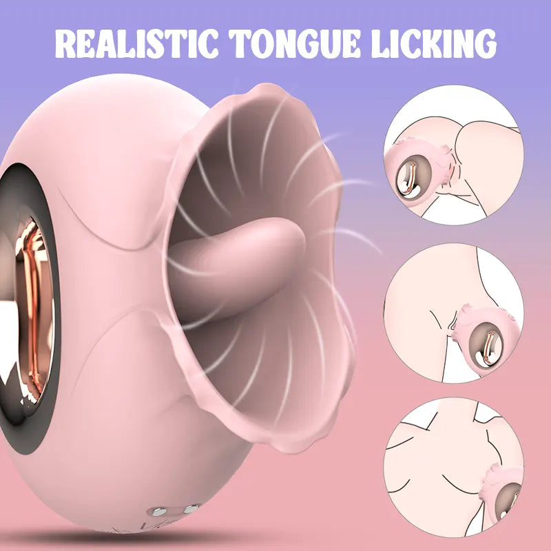 Rose Dual Sensation Vibrator