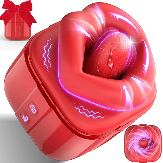 Tongue Pulsing Gift Box Vibrator