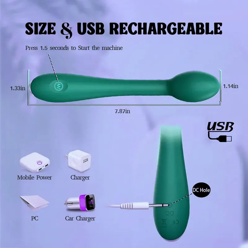 G-Spot Clitoral Stimulation Vibrator