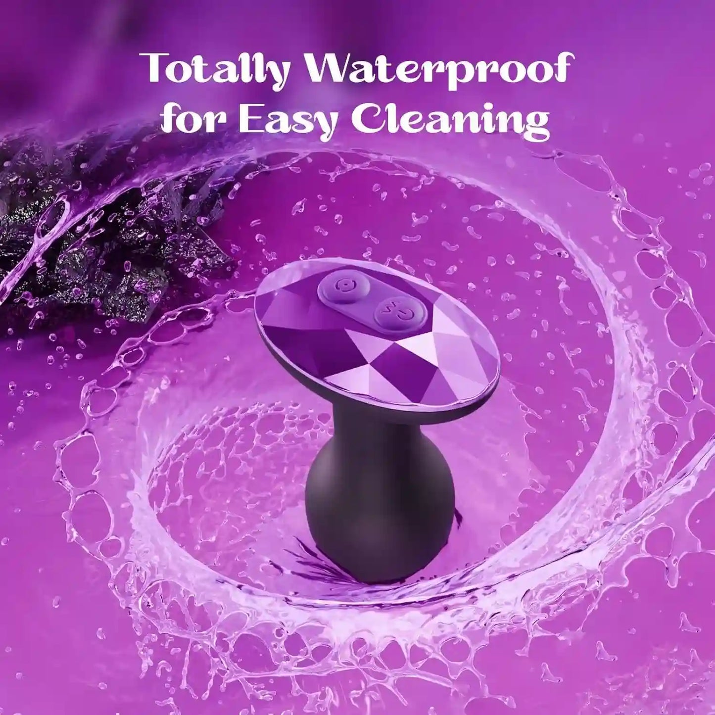 Anal Plug Adult Sex Toy with 10 Rotating & Vibration Settings