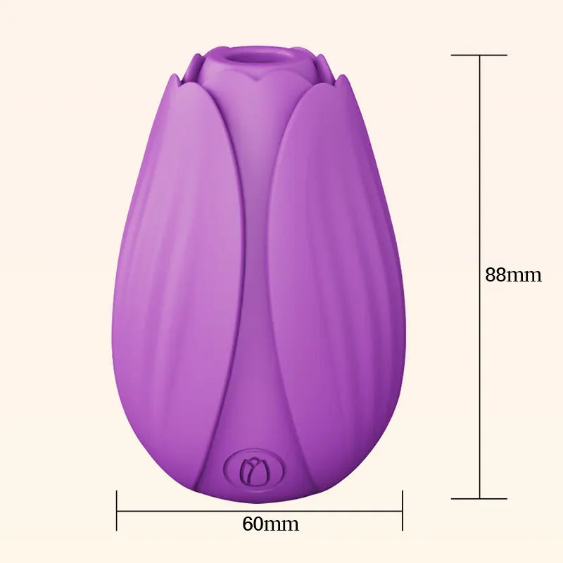 Blooming Rose Vibrator Adult Pleasure Toy