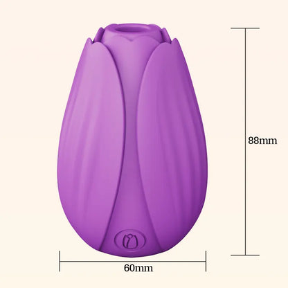 Blooming Rose Vibrator Adult Pleasure Toy