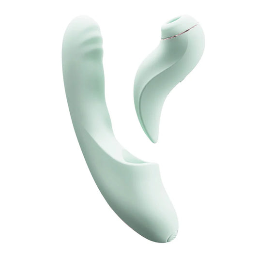Lust Dual-Head Thrust and Suction Vibrator