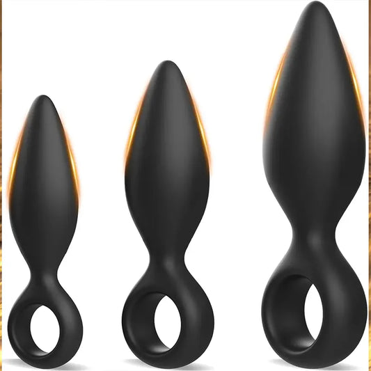 Silicone Butt Plug Training Set