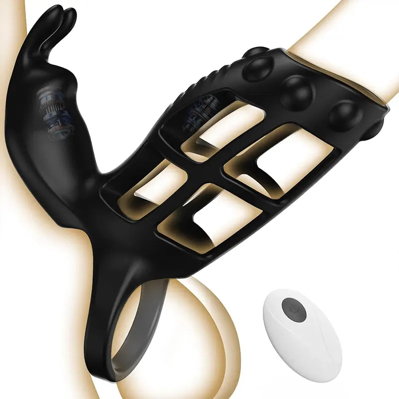 Remote-Control Vibrating Cock Sleeve Ring