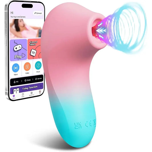 Remote Control Suction Vibrator