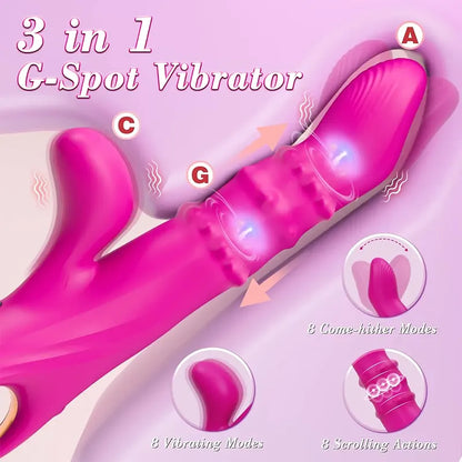 G-Spot Vibrator with Sliding Motion